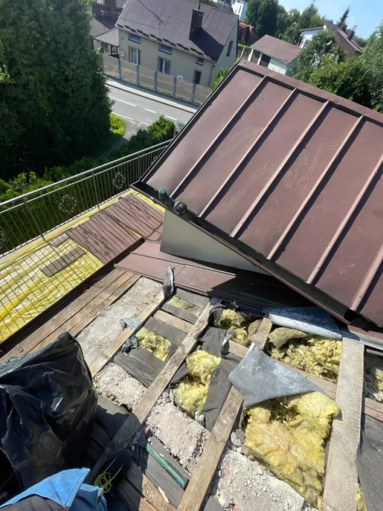 Naprawa dachu po kunie Kraków